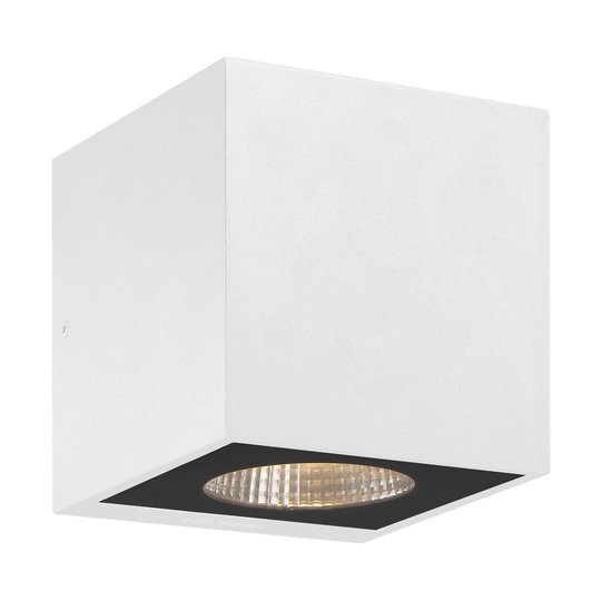 Arcchio Tassnim utomhusvägglampa, vit 1 LED