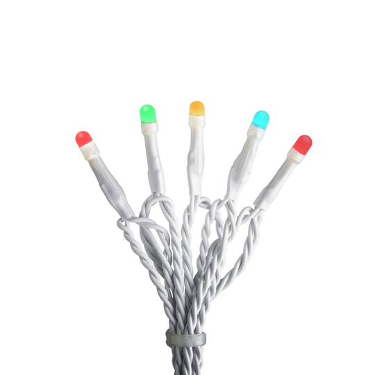 Slinga 80 färgade LED (Vit)