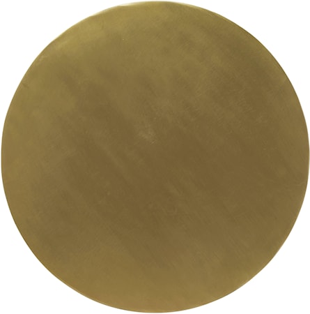 Fullmoon Vägglampa Blekt Guld 35cm