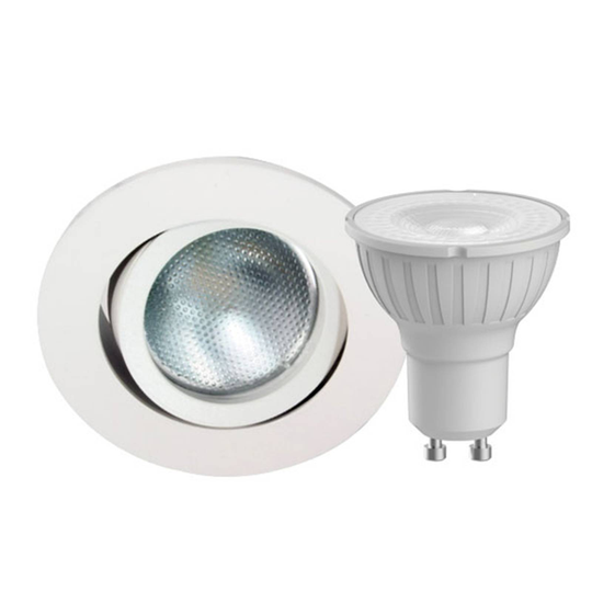 Megaman DecoclicSet LED-inbyggnadsspot GU10 vit
