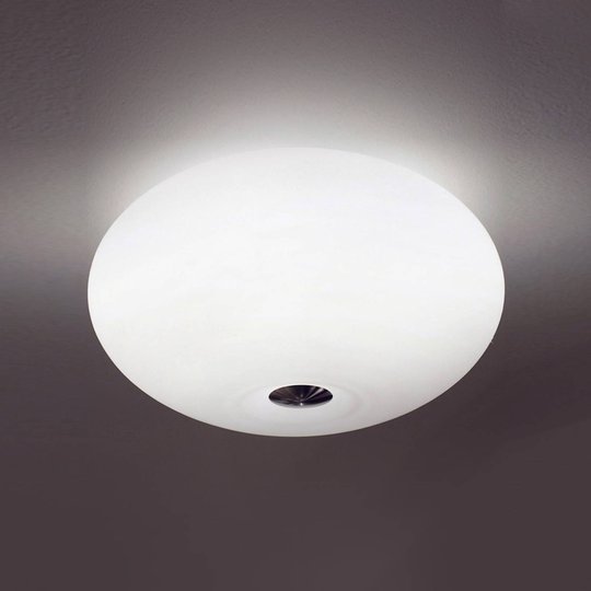 Präktig taklampa AIH 28 cm, matt vit