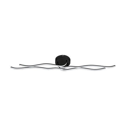 Roncade 1 vägg/tak LED 116cm (Svart)