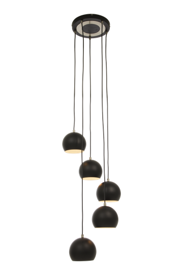 Jet Set taklampa (Svart)