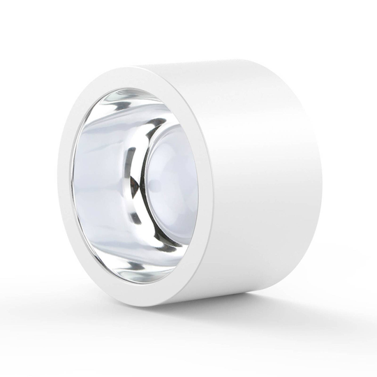 LED-takspotlight ALG54, Ø 21,3 cm vit