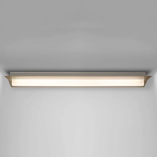 LED-taklampa Flurry, 100 cm, brons