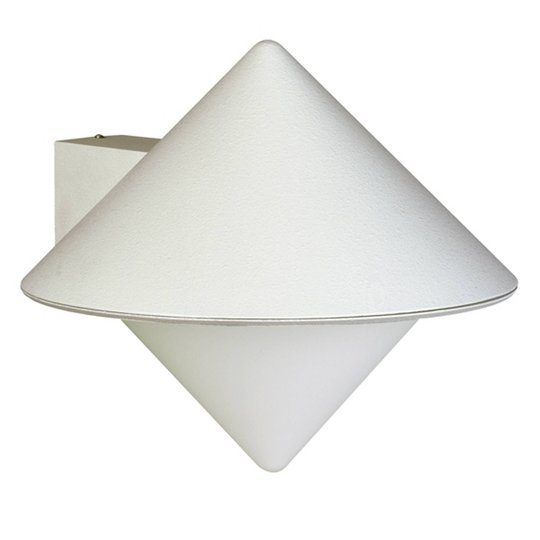 Modern utomhusvägglampa 199, vit