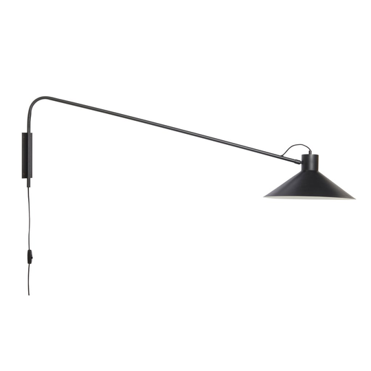Architect vägglampa (Svart)