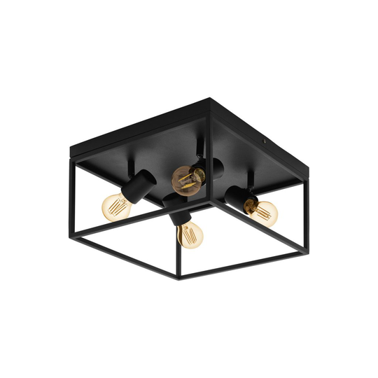 Silentina plafond 4L (Svart)