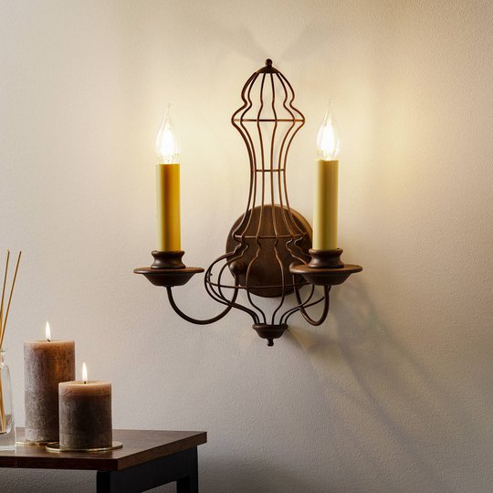 Vägglampa Laila, 2 lampor