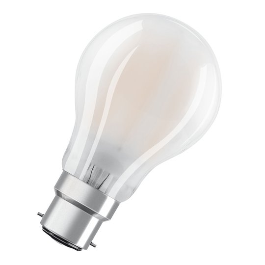 OSRAM B22d LED-lampa Superstar Retro 827 8,5W dim