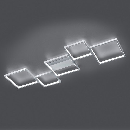 LED-taklampa Sorrento 120 x 48 cm, aluminium