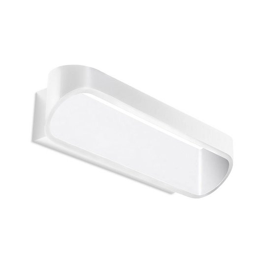 LEDS-C4 Oval LED-vägglampa i vitt