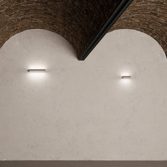LED-vägglampa Viva av cortenstål, 13 cm