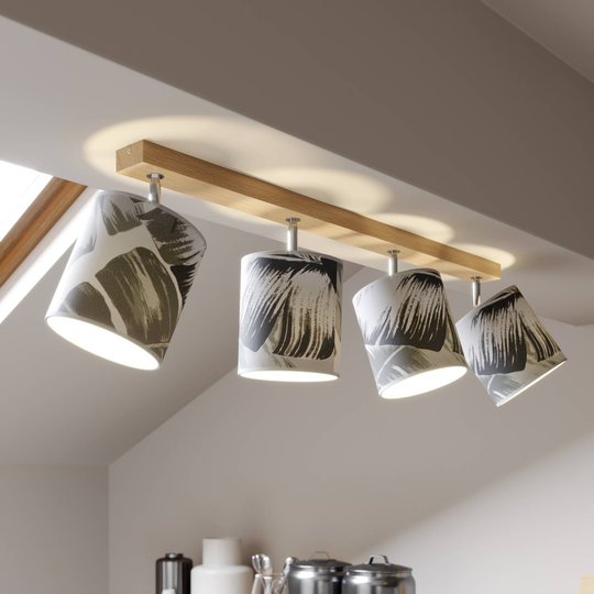 Takspotlight Madera, 4 lampor