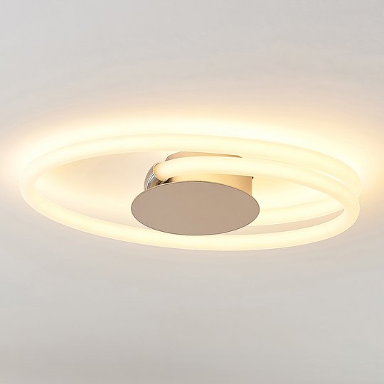 Lucande Ovala LED-taklampa, 53 cm