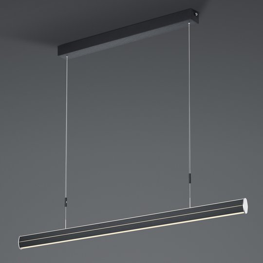 BANKAMP Pure F LED-pendel ZigBee dimbar antracit
