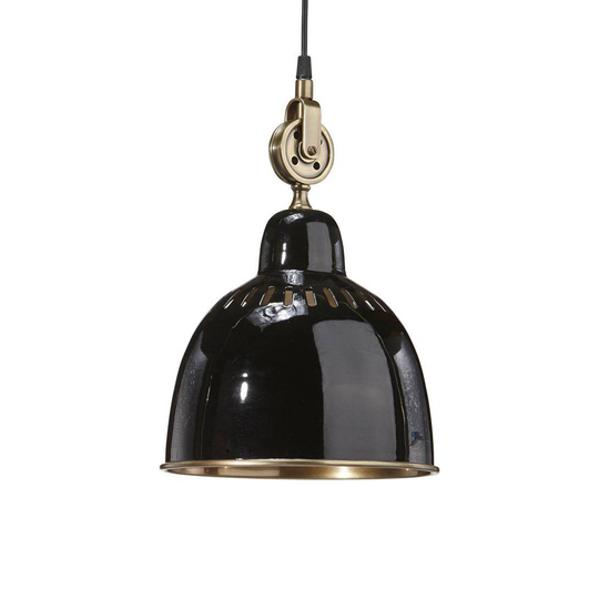 PR Home Cleveland hänglampa 23 cm svart/mässing