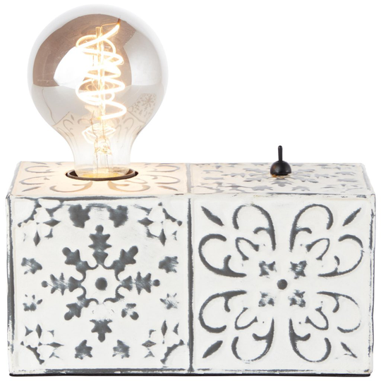 Vagos bordlampa 20cm (Vit)
