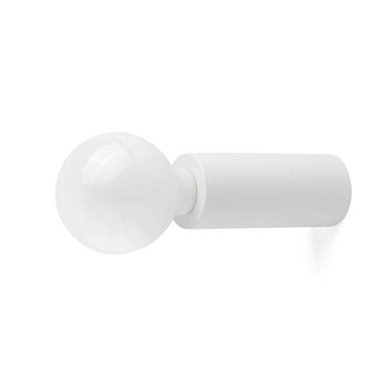 Ten-140 vägglampa (Vit)