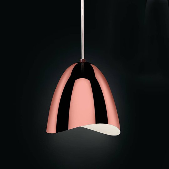 Kopparfärgad LED-hänglampa Mirage