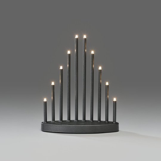 Elljusstake 10L LED (Antracitgrå)