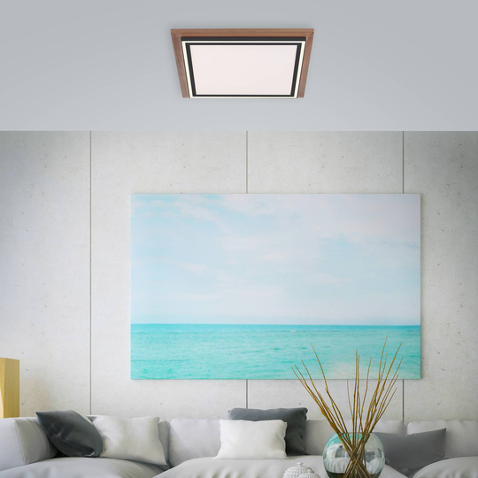 Paul Neuhaus Palma LED-taklampa CCT kvadrat