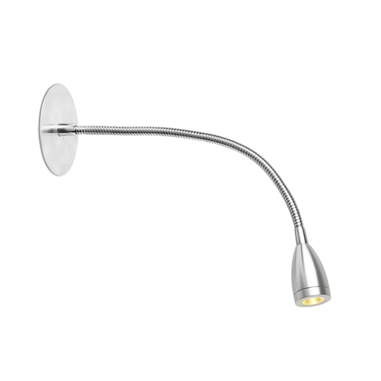 Loke-3 LED läslampa (Krom)