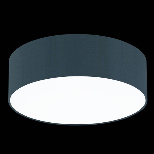 Skiffergrå taklampa Maria. 60 cm.