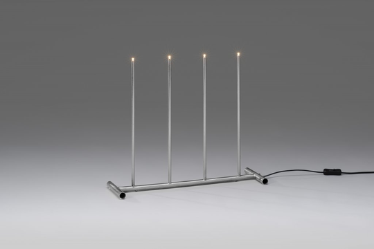 Elljusstake 4L LED (Silver)