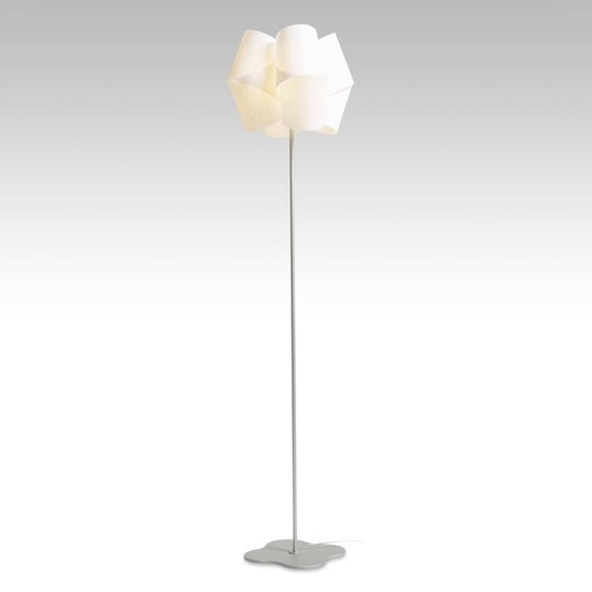 Golvlampa Julii, aluminiumfot