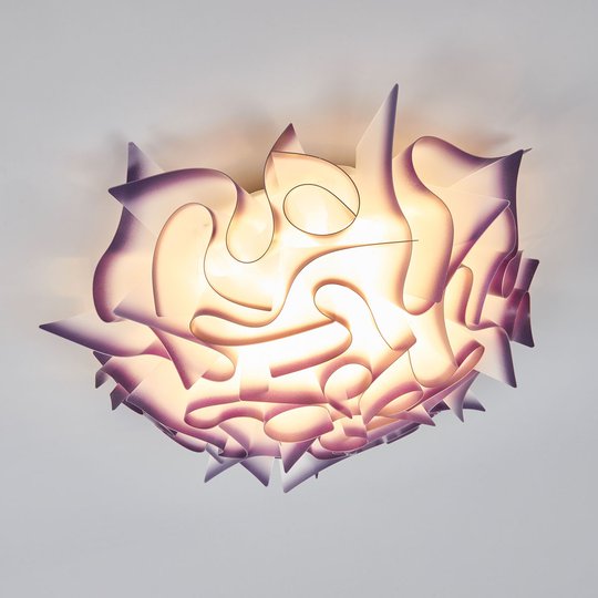 Slamp Veli - designtaklampa, Ø 53 cm, violett