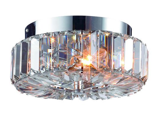 Ulriksdal kristallplafond (Förkromad/blank)