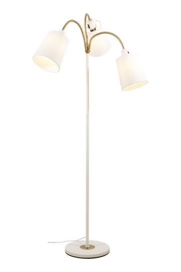 Ljusdal 3-arm (exkl. skärmar) (Vit)