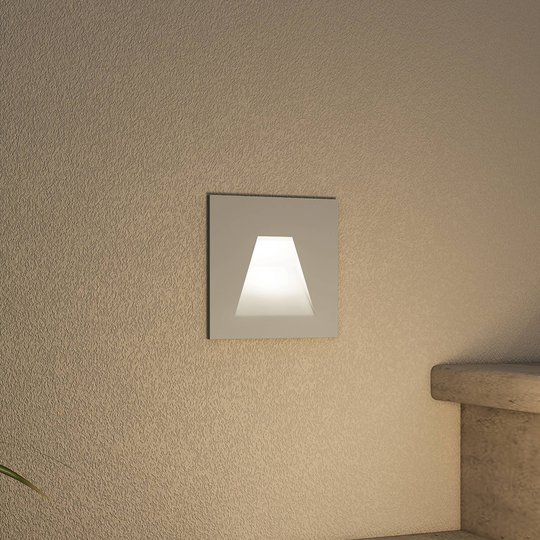 Arcchio Lasca LED-inbyggnadslampa, silver