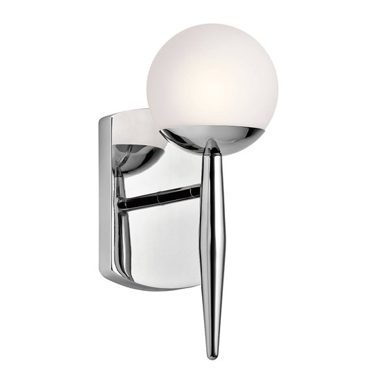 LED-badrumsvägglampa Jasper, 1 lampa