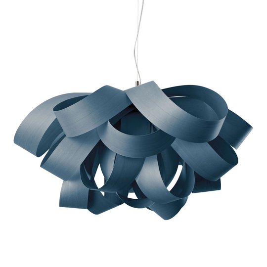 LZF Agatha Small hänglampa, 78 x 76 cm, blå