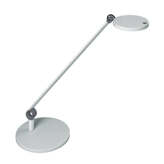 LED-bordslampa PARA.MI MFTL 102R rund silver 940