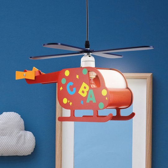 Hänglampa Hubert – flygande helikopter