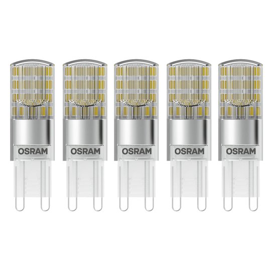 OSRAM LED-stiftlampa G9 2,6 W i 5-packs blister