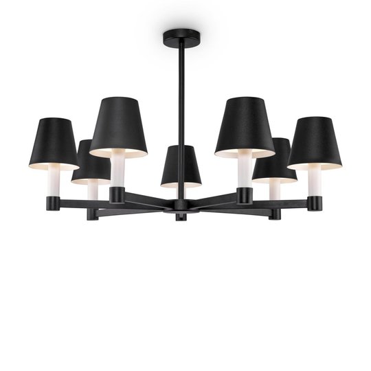 Tet-a-tet taklampa 7L (Svart)