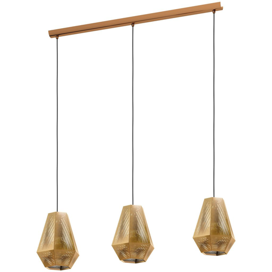 Chiavica 1 taklampa (Mässing/guld)
