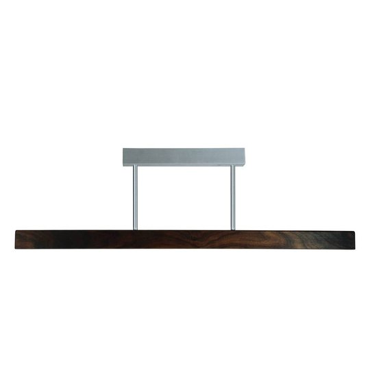 HerzBlut Leonora LED-taklampa valnötsträ 85 cm