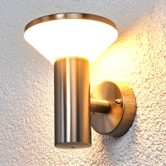 Ytterväggslampa av rostfritt stål Tiga LEDs
