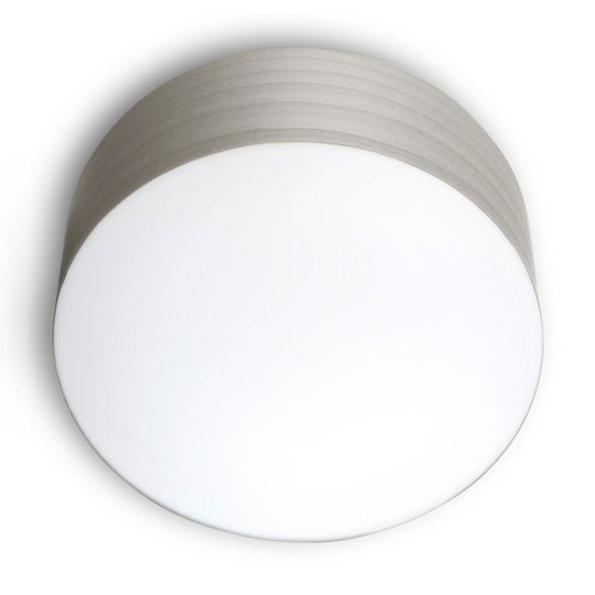 LZF Gea taklampa 0-10 V dim, Ø 30 cm, grå