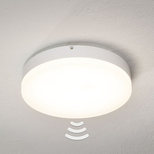 Med sensor - LED-taklampa Office Round