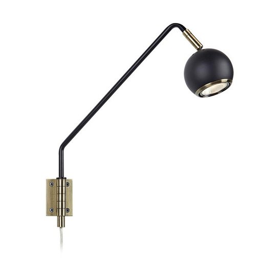 Coco vägglampa (Svart)