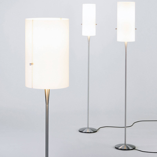 serien.lighting Club M LED-golvlampa, aluminium
