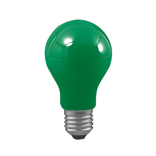 E27 40W Glödlampa AGL, grön