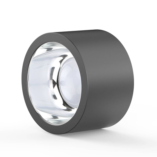 LED-takspotlight ALG54, Ø 12,9 cm antracit