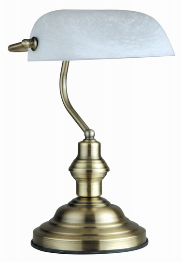 Antique bordslampa (Rosa)